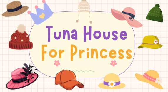 kinh nghiệm chọn mũ cho bé gái Tuna House For Princess
