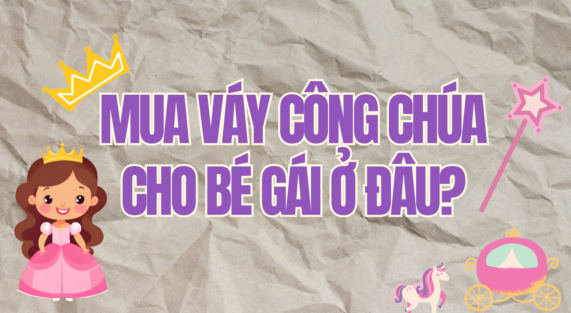 mua váy công chúa cho bé gái ở đâu Tuna House For Princess